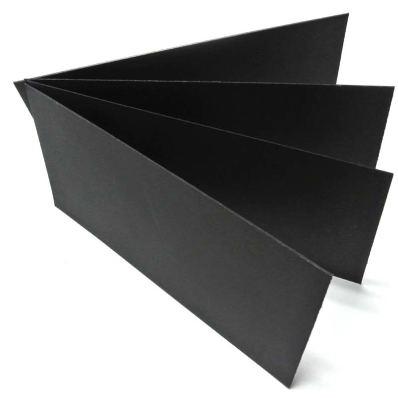 Environment friendly Black Paper Board/Black Chip Board/Black cardboard