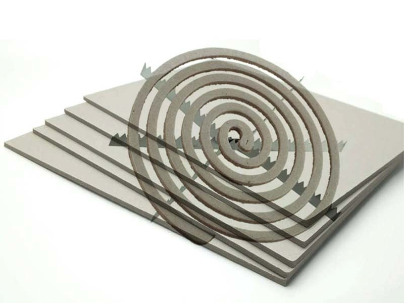 Economical material for mosquito coil, eco-friendly material