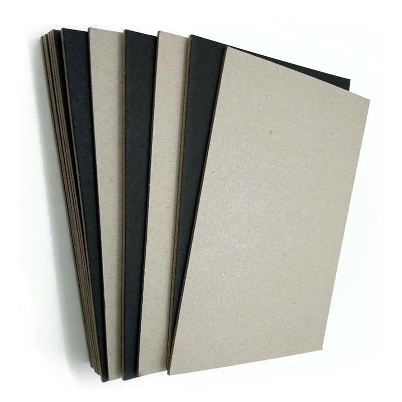 Standard Size Two Side Grey Chipboard Paper Gray Paperboard For