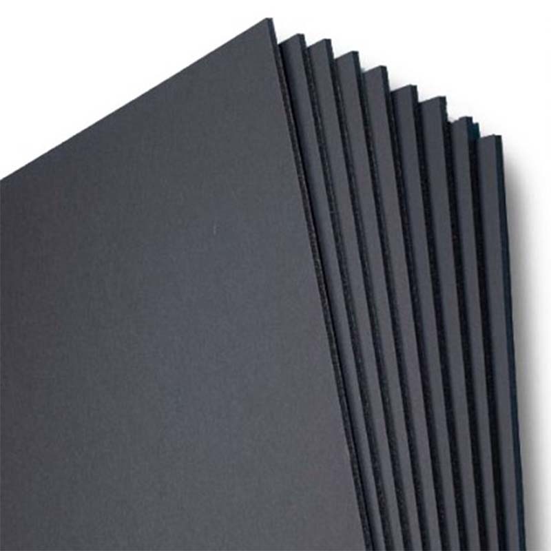 B1 Size Recycled Pulp 150g 200g Black Kraft Cardstock Paper Sheets