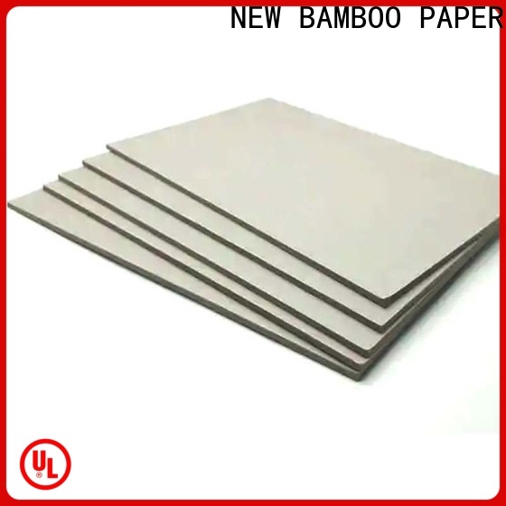 NEW BAMBOO PAPER boxes grey board sheets for wholesale for photo frames