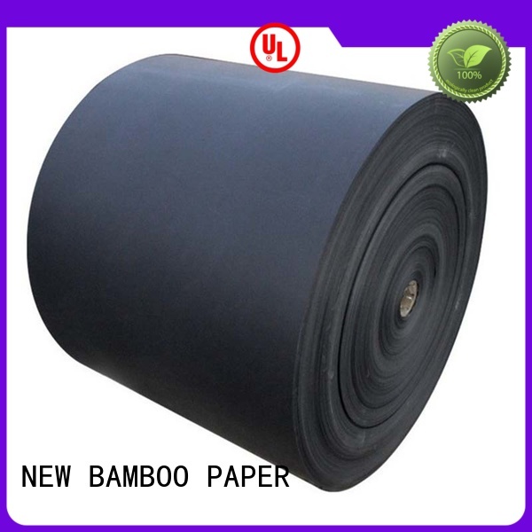 NEW BAMBOO PAPER new-arrival black paper sheet supplier for gift box