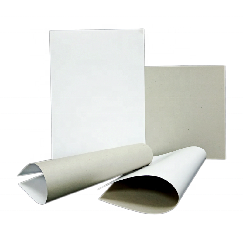 1mm White Cardboard Printed Recycled Grey Back Paper - China Duplex Board,  Duplex Paper